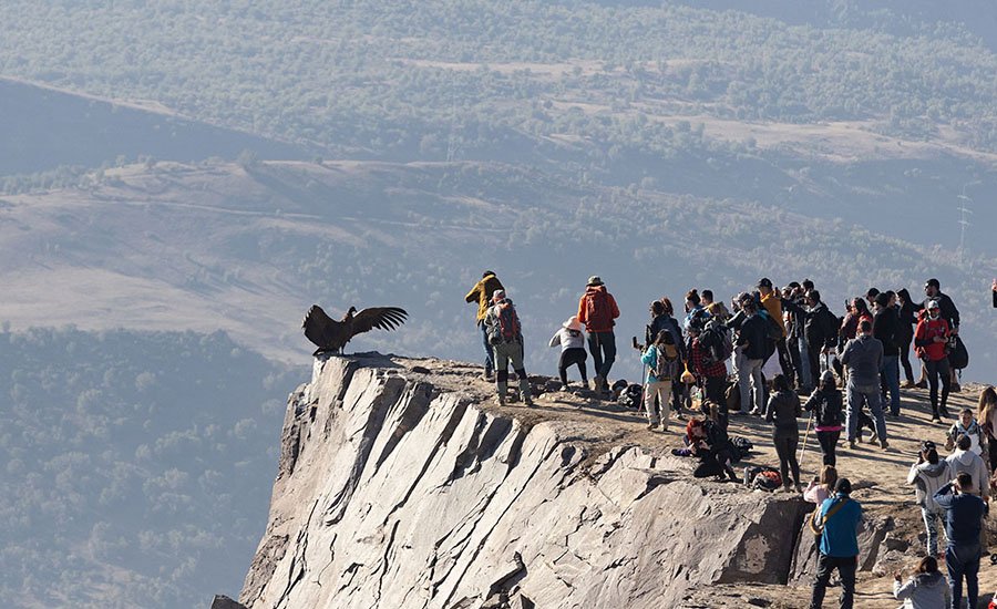 Mirador de Cóndores y cierre del sendero